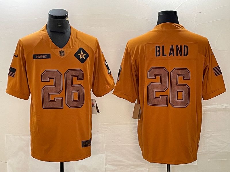 Men Dallas Cowboys #26 Bland brown Nike 2023 Salute To Service Limited NFL Jersey->cincinnati bengals->NFL Jersey